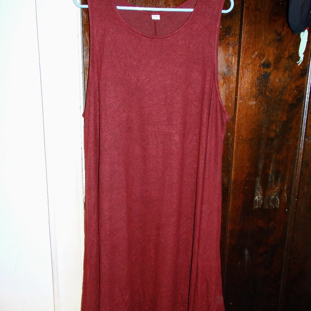 Old Navy Red Sleeveless Dress